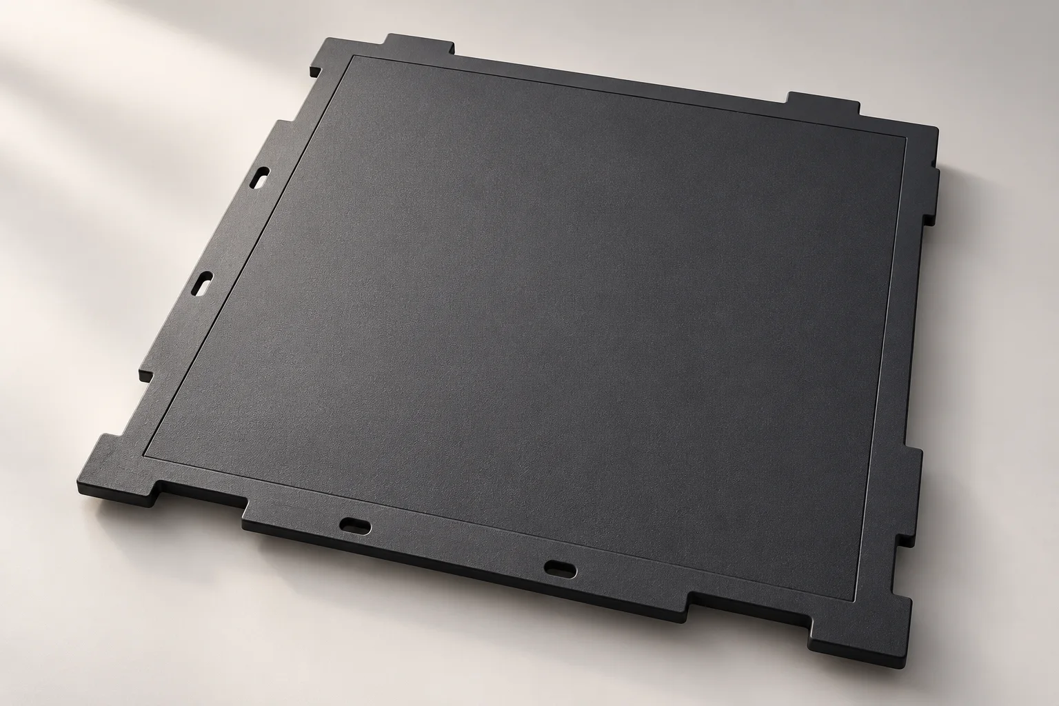 Conceptual three-quarter product view of a single-layer Solar Max Panel